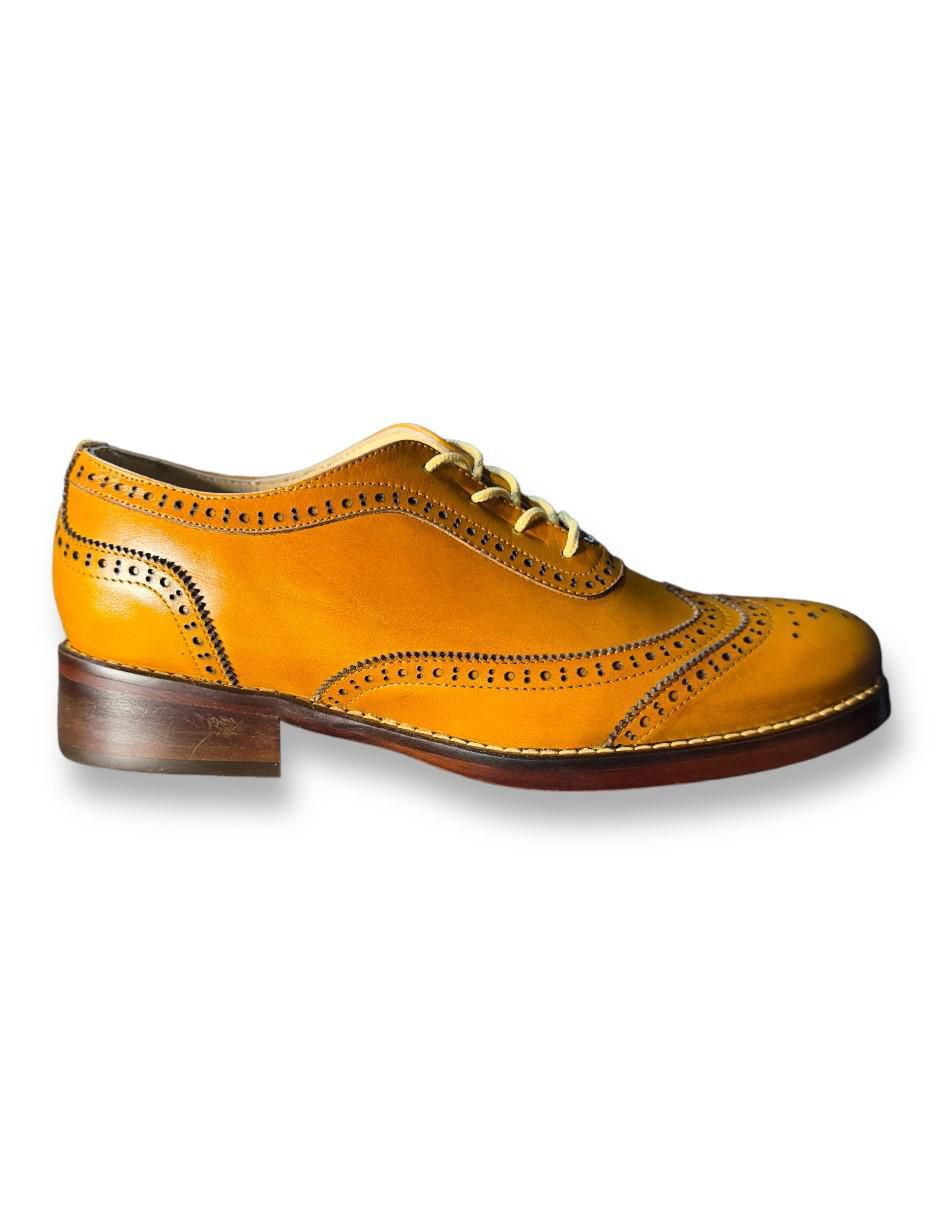 Zapato Concepto Boato de piel para mujer