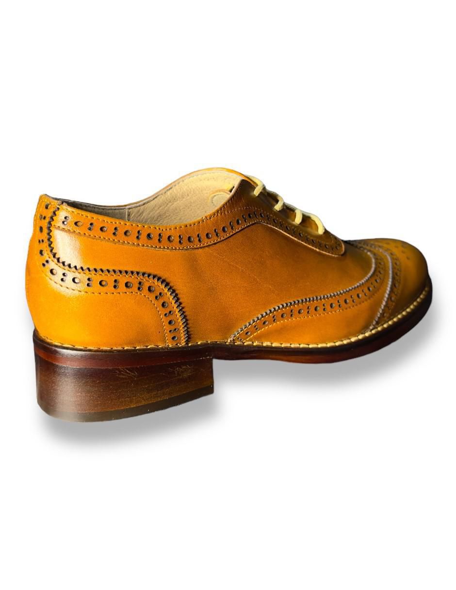 Zapato Concepto Boato de piel para mujer