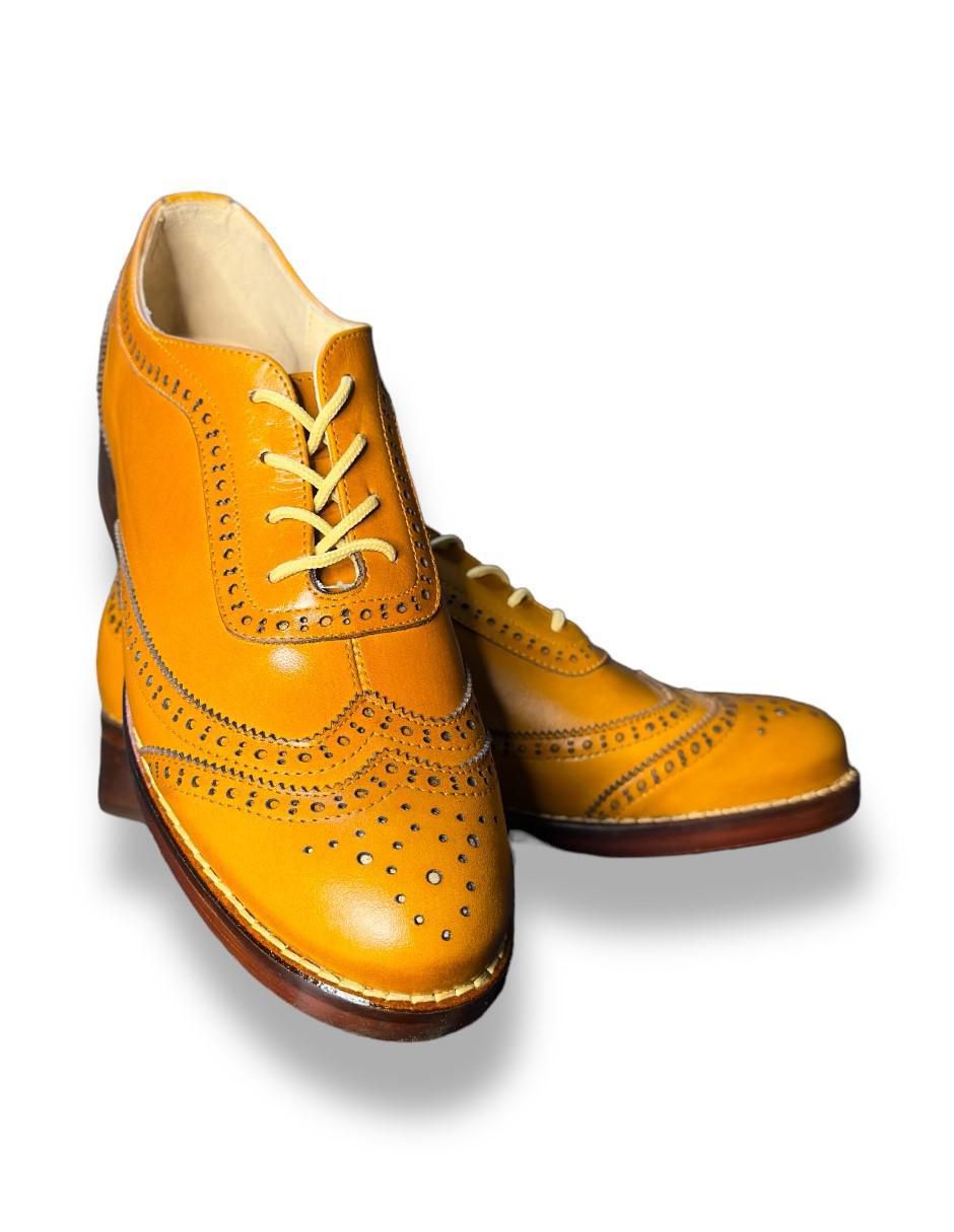 Zapato Concepto Boato de piel para mujer