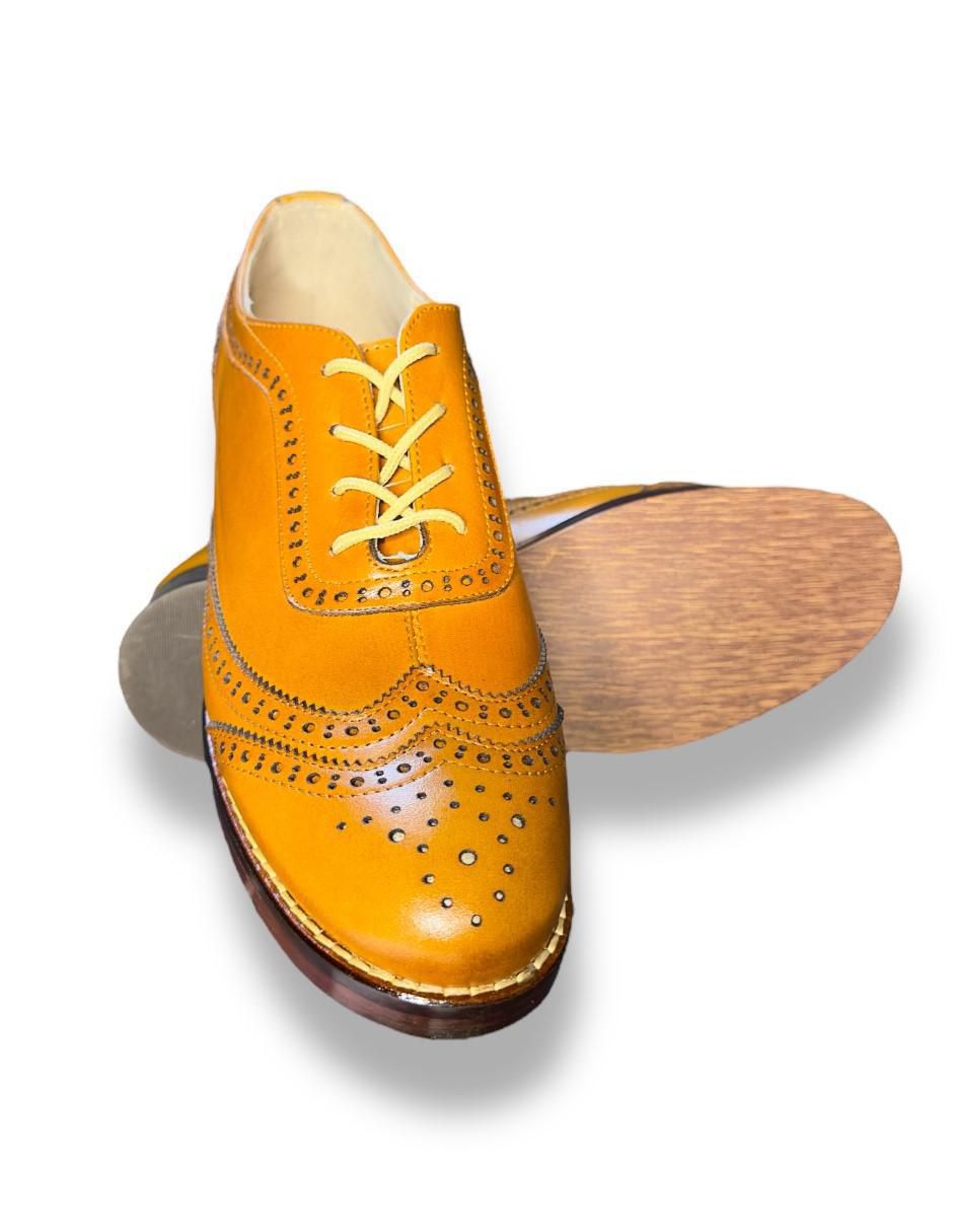 Zapato Concepto Boato de piel para mujer