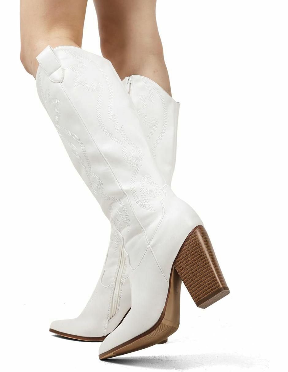 Bota abajo de la rodilla para mujer 5