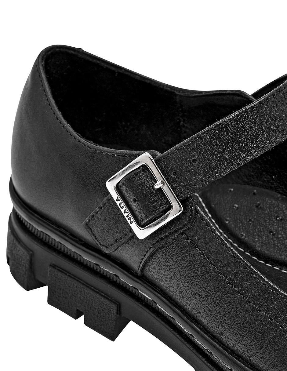 Zapato Yuyin de piel para mujer
