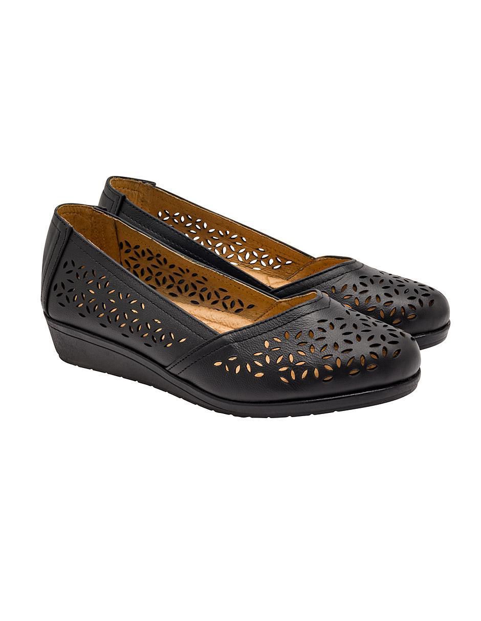 Zapato de piel para mujer