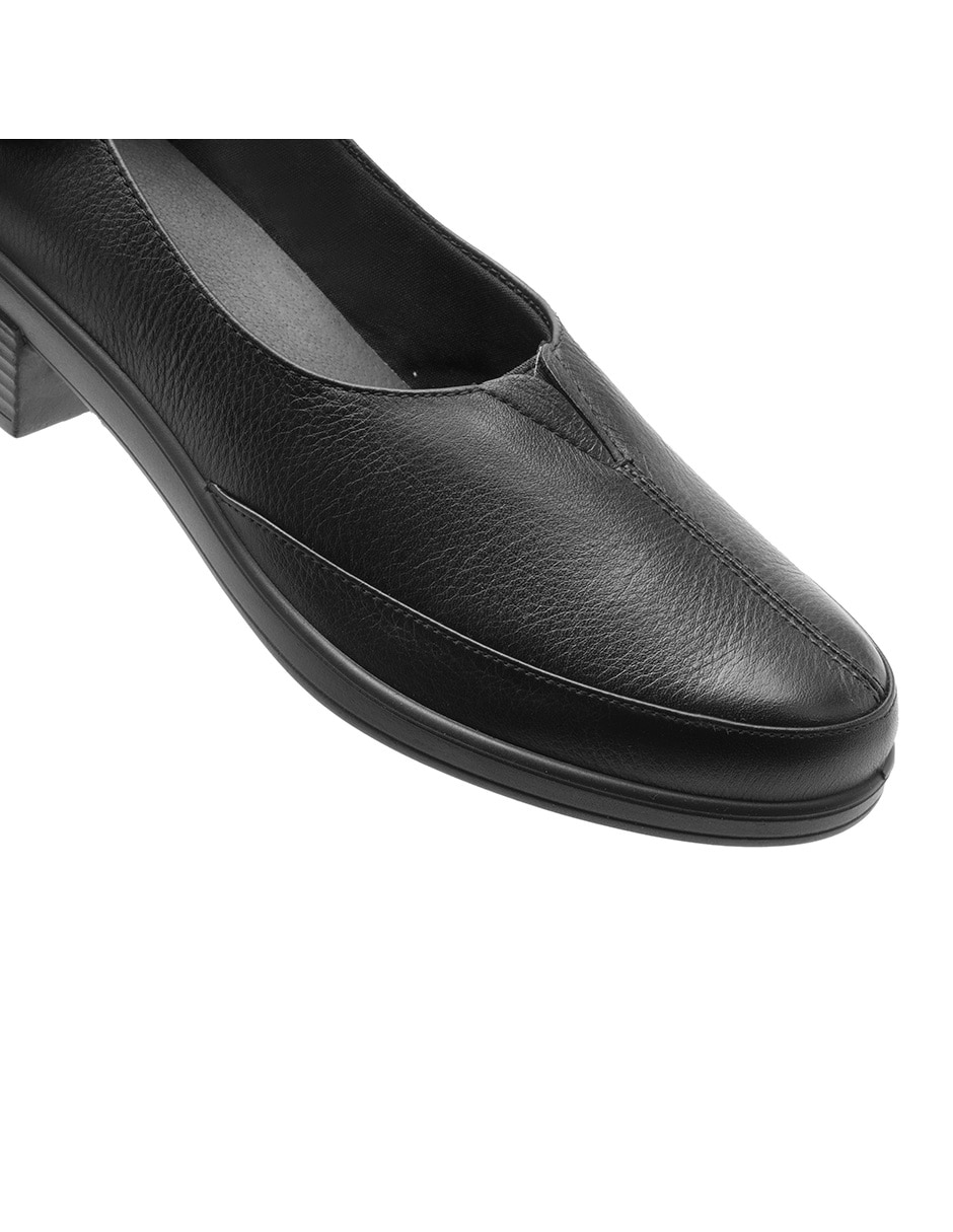 Mocasín Flexi de piel para mujer