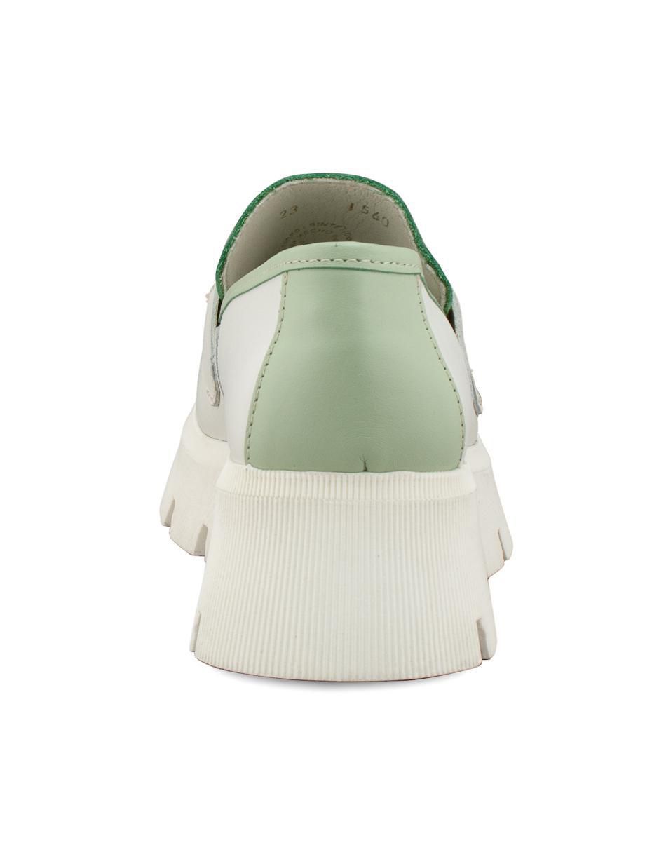 Zapato de piel para mujer