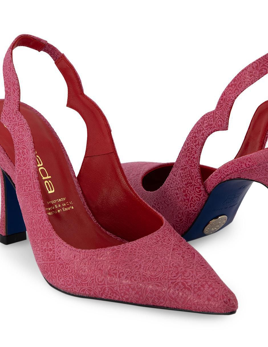 Zapatilla de piel Prada