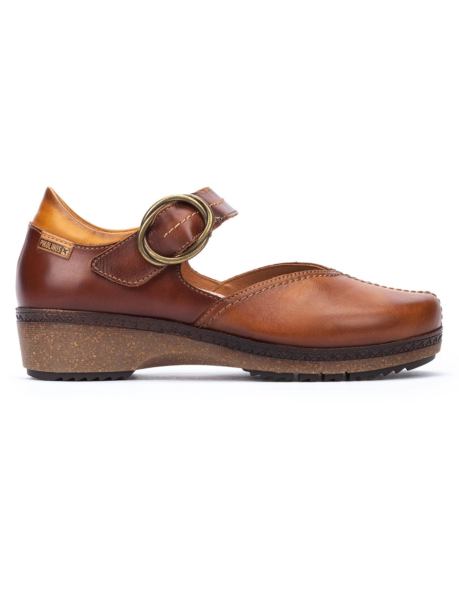 Zapato granada de piel para mujer Zapato granada de piel para mujer