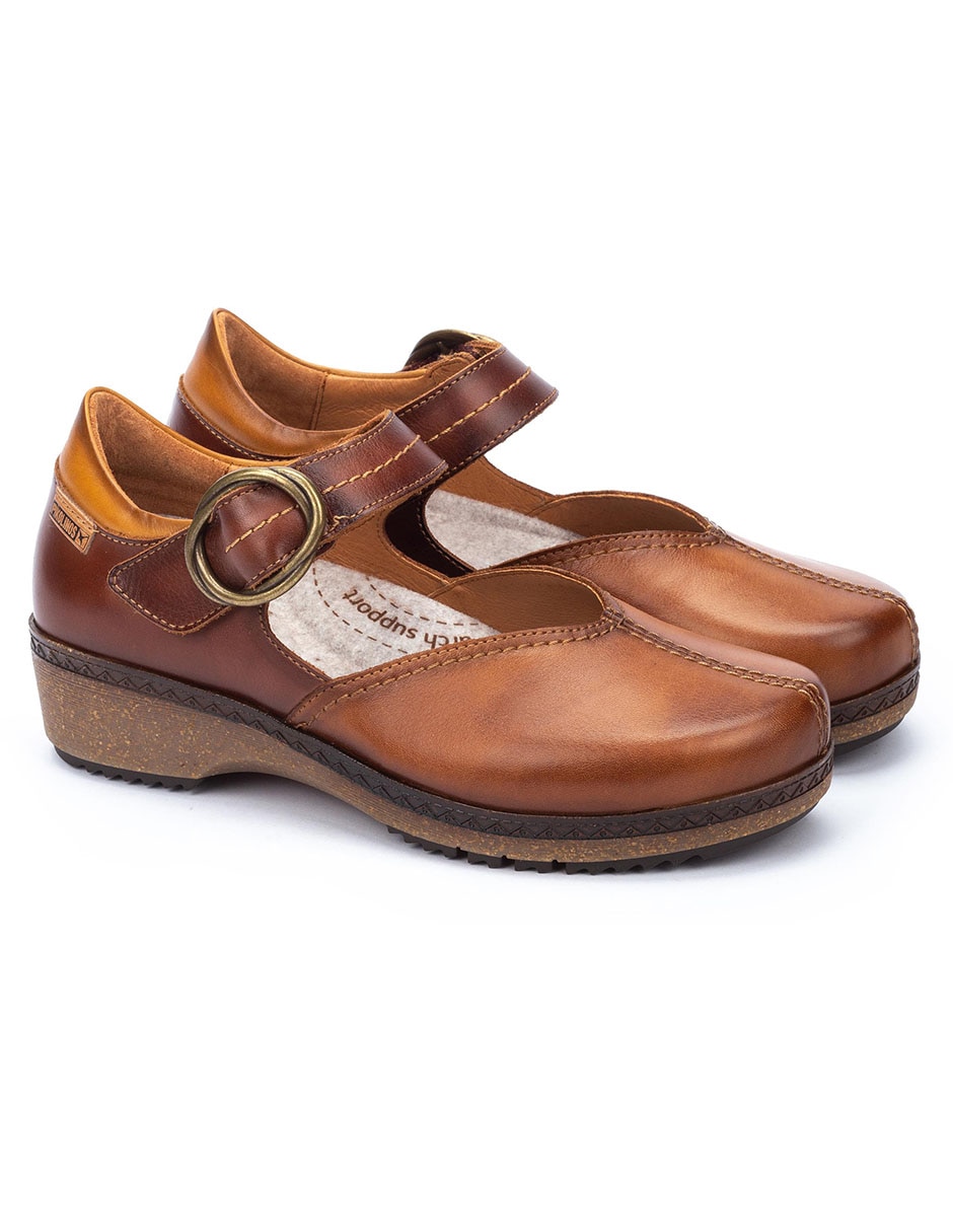 Zapato granada de piel para mujer 4
