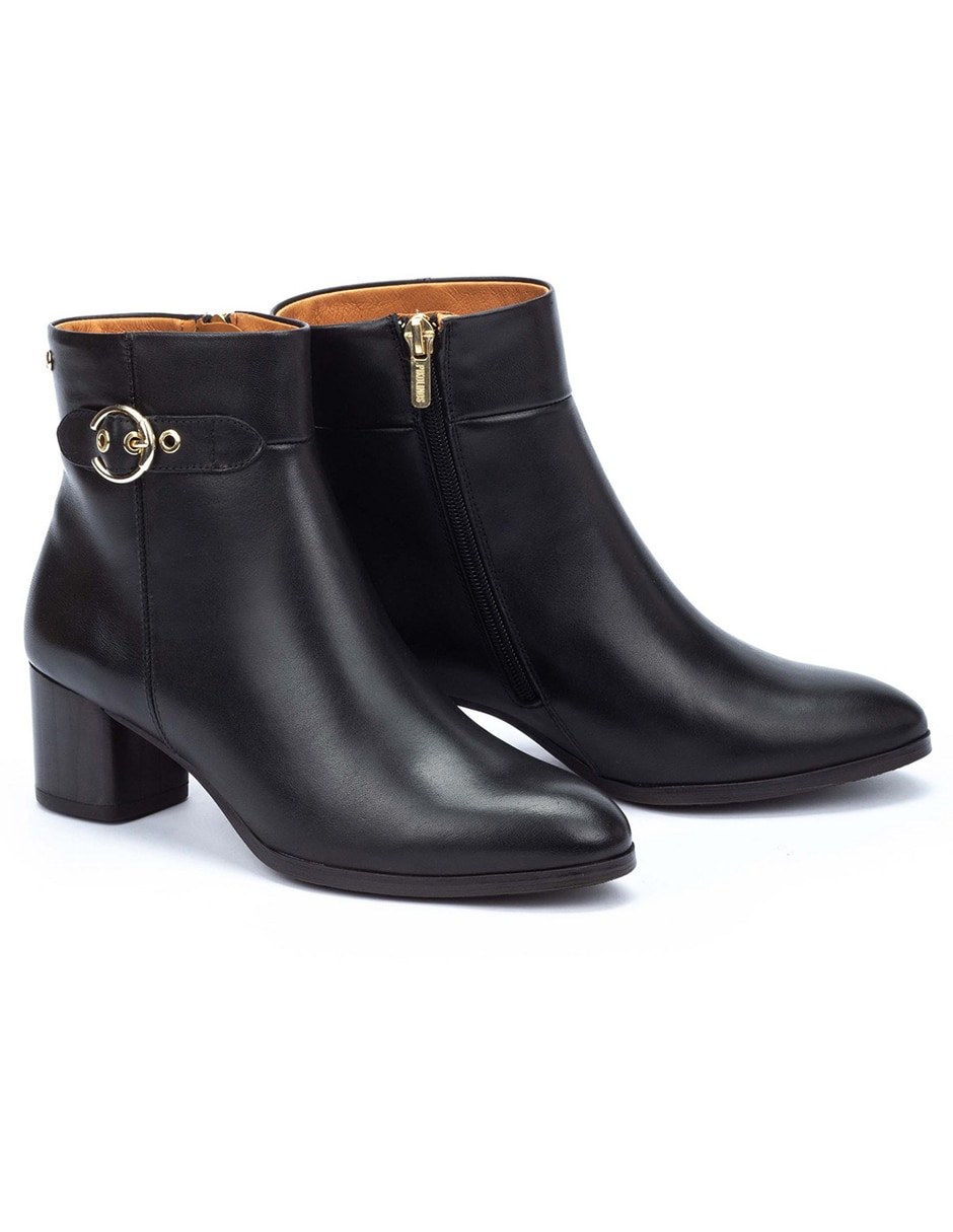 Botín arriba del tobillo Pikolinos de piel para mujer