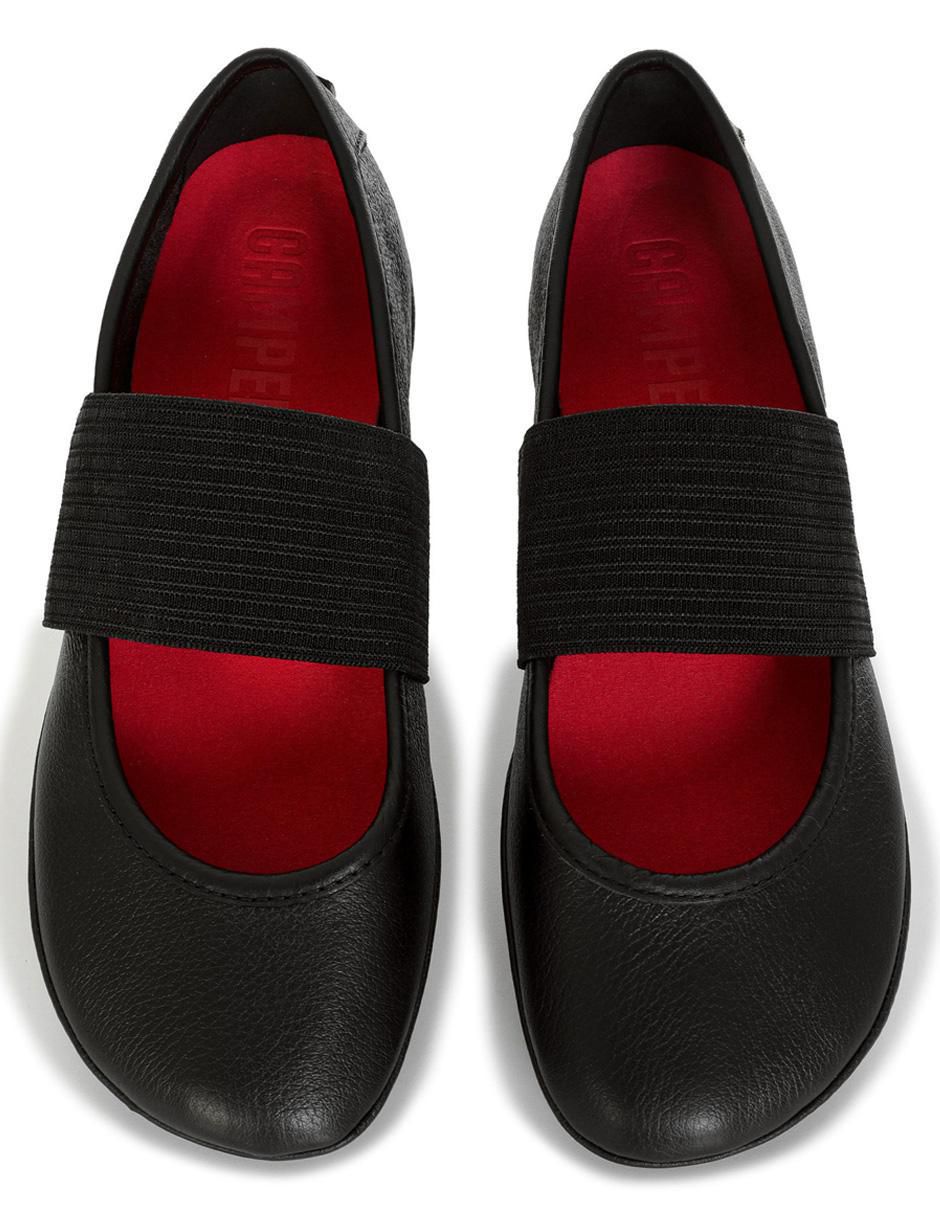 Balerinas Right Nina de piel para mujer 5