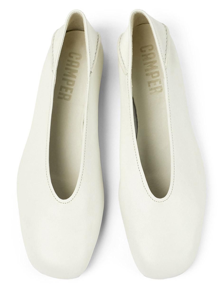 Balerinas Casi Myra de piel para mujer 5