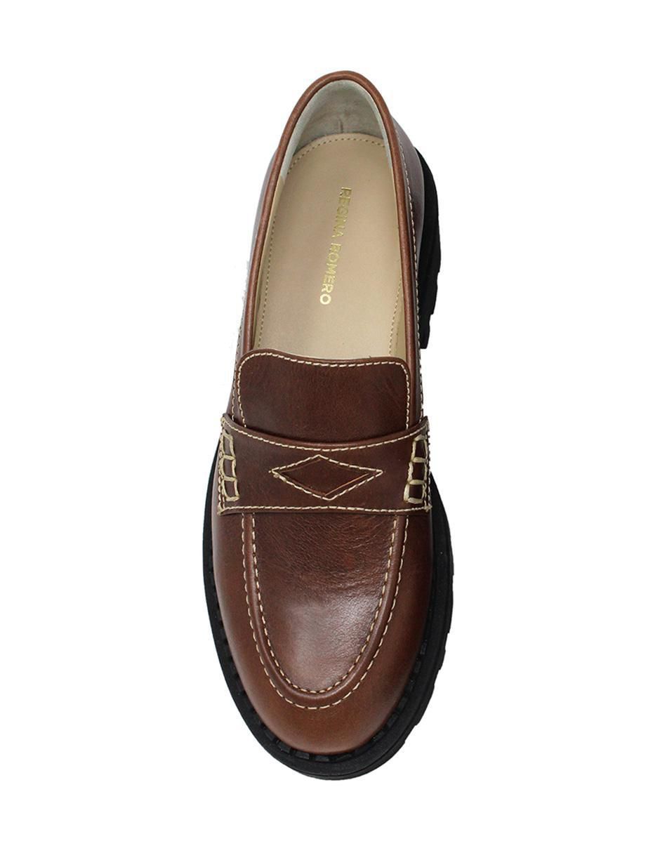 Zapato Regina Romero Quinn de piel para mujer