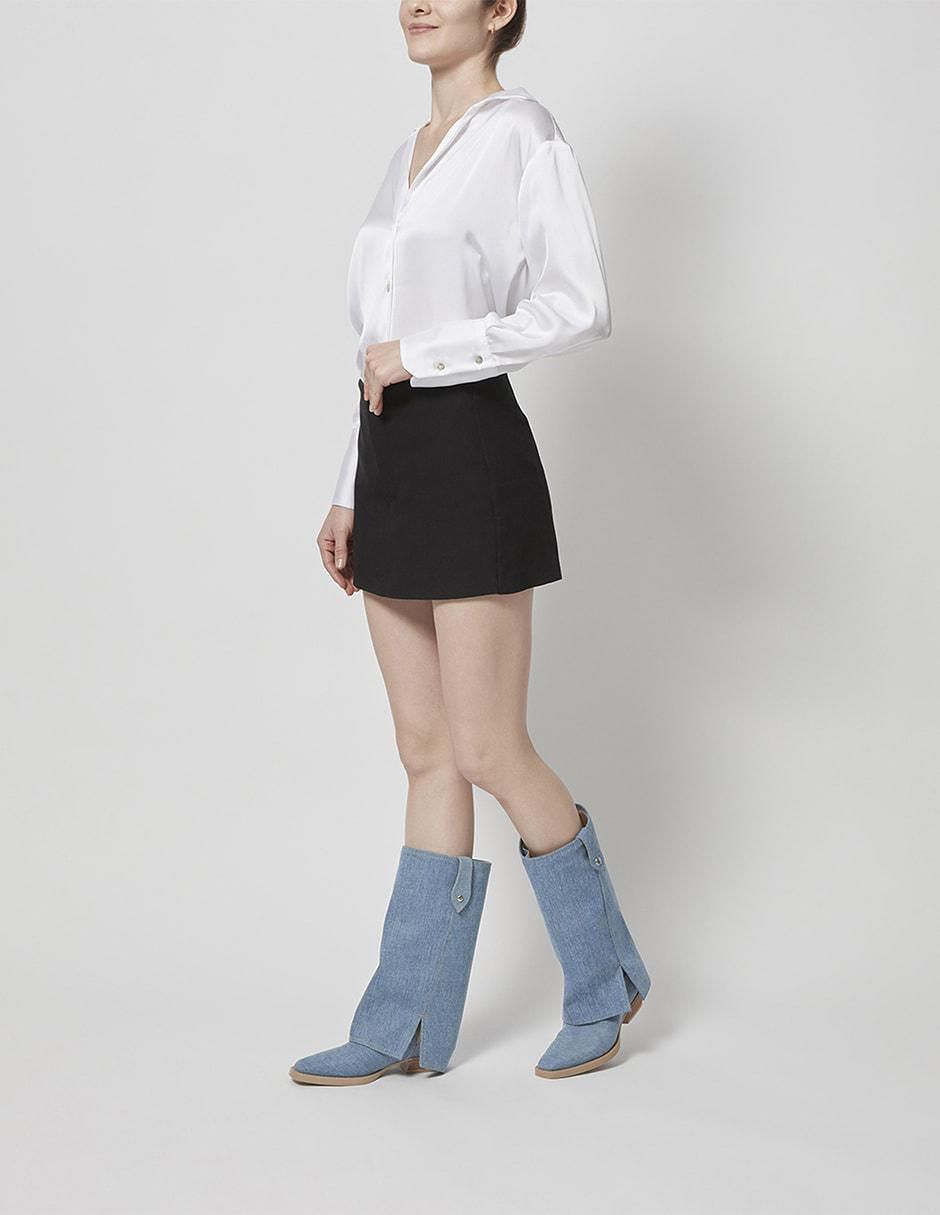 Bota abajo de la rodilla para mujer 5