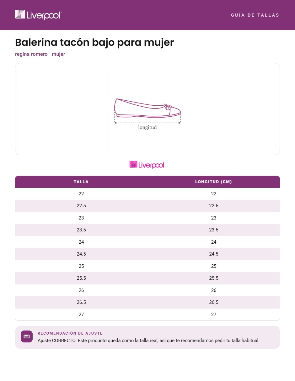 Balerinas Lulu de piel para mujer