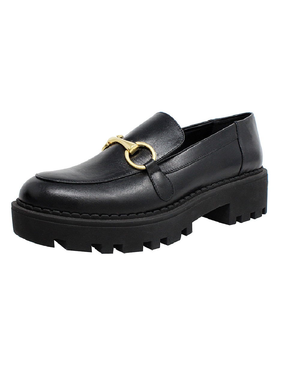 Mocasín judy sport de piel para mujer