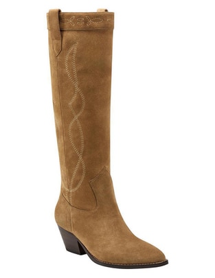 Bota abajo de la rodilla Mledania de piel para mujer Bota abajo de la rodilla Mledania de piel para mujer