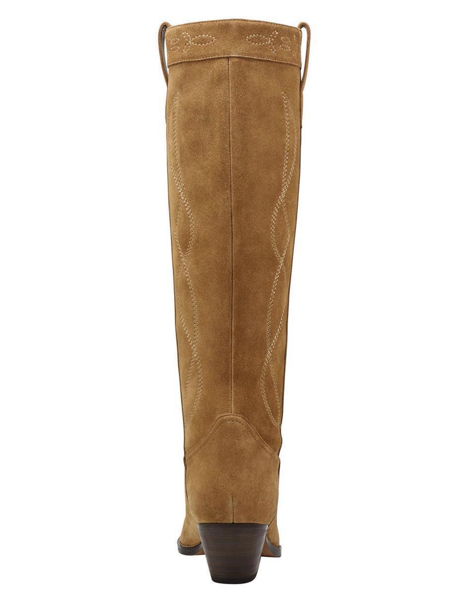 Bota abajo de la rodilla Mledania de piel para mujer 4