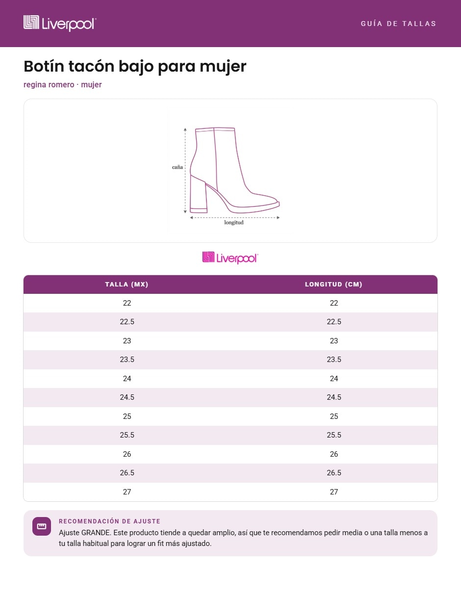 Zapato de piel para mujer