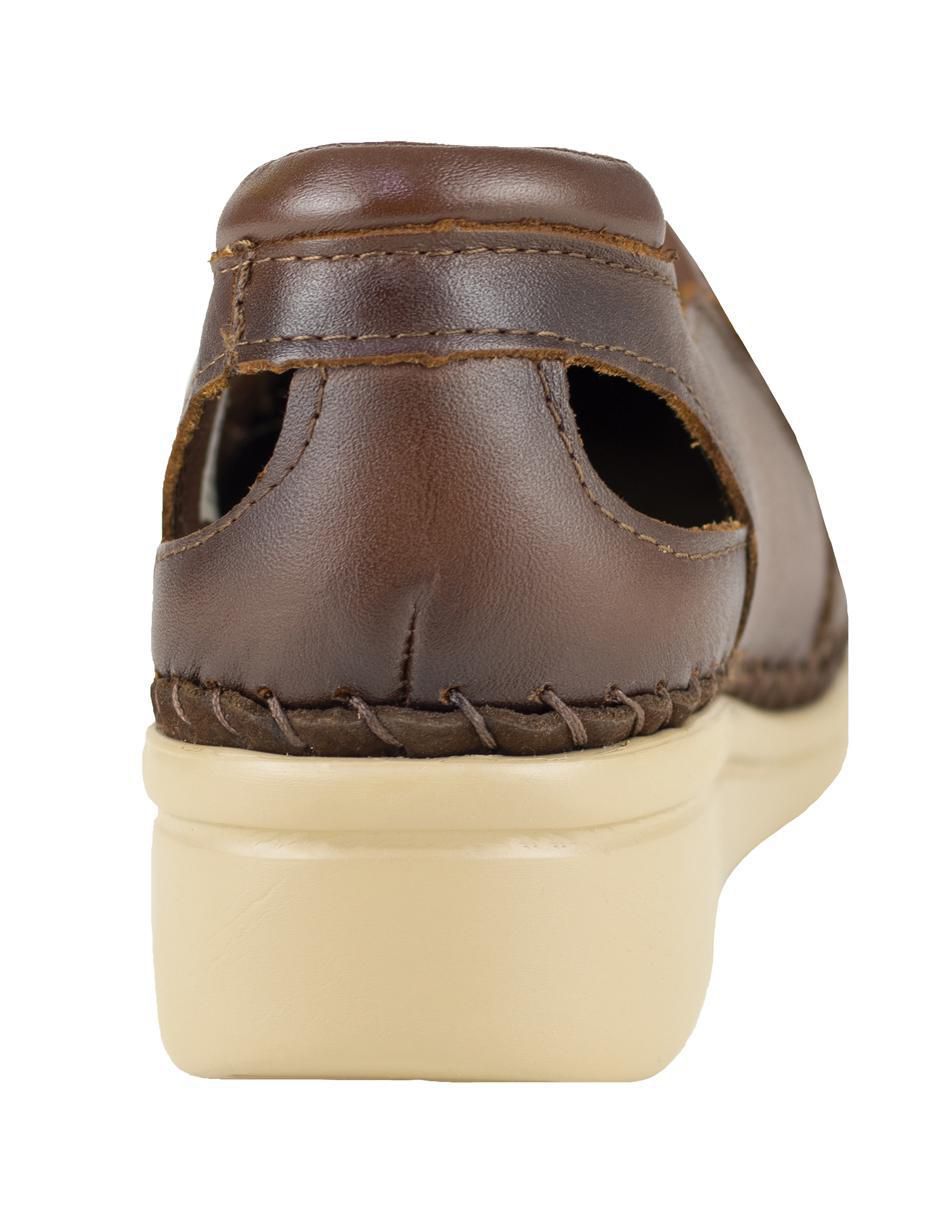 Zapato lobo solo de piel para mujer