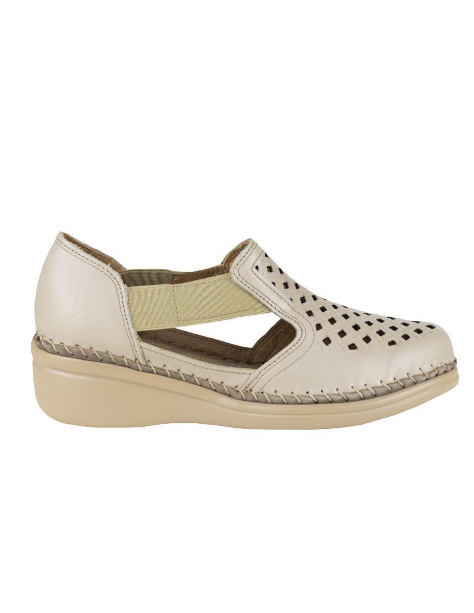 Zapato lobo solo de piel para mujer