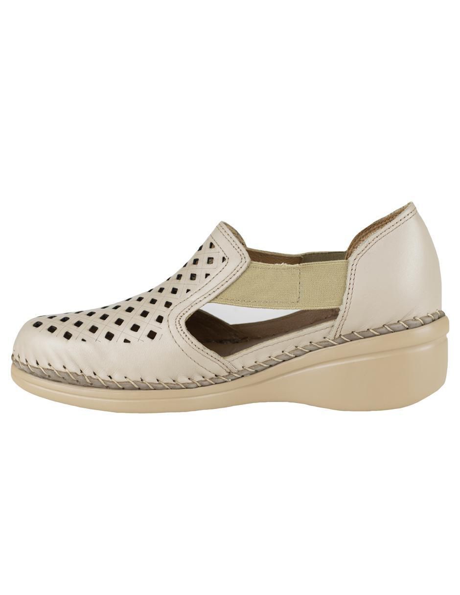 Zapato lobo solo de piel para mujer