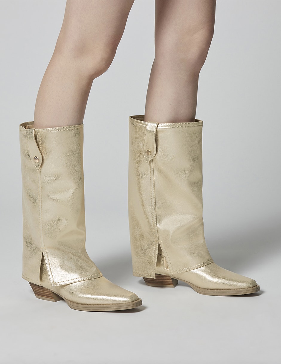 Bota abajo de la rodilla para mujer 2