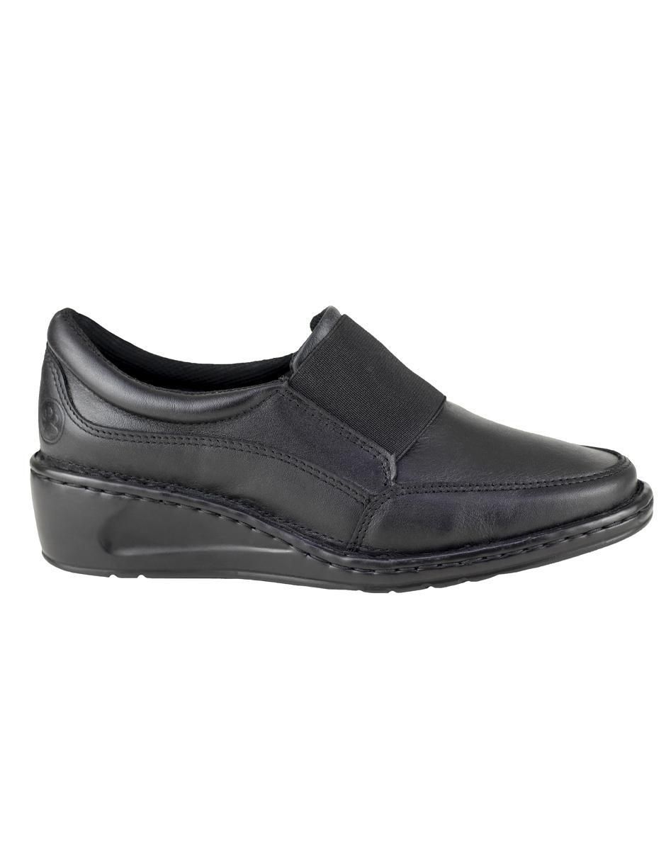 Zapato de plataforma lobo solo punta redonda
