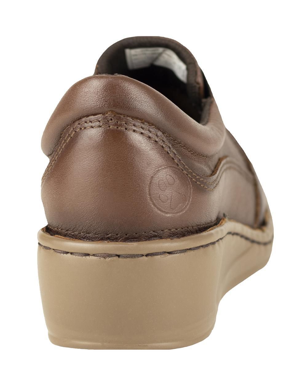 Zapato de plataforma lobo solo punta redonda