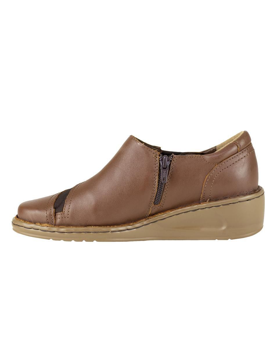 Zapato de plataforma lobo solo punta medio puntal