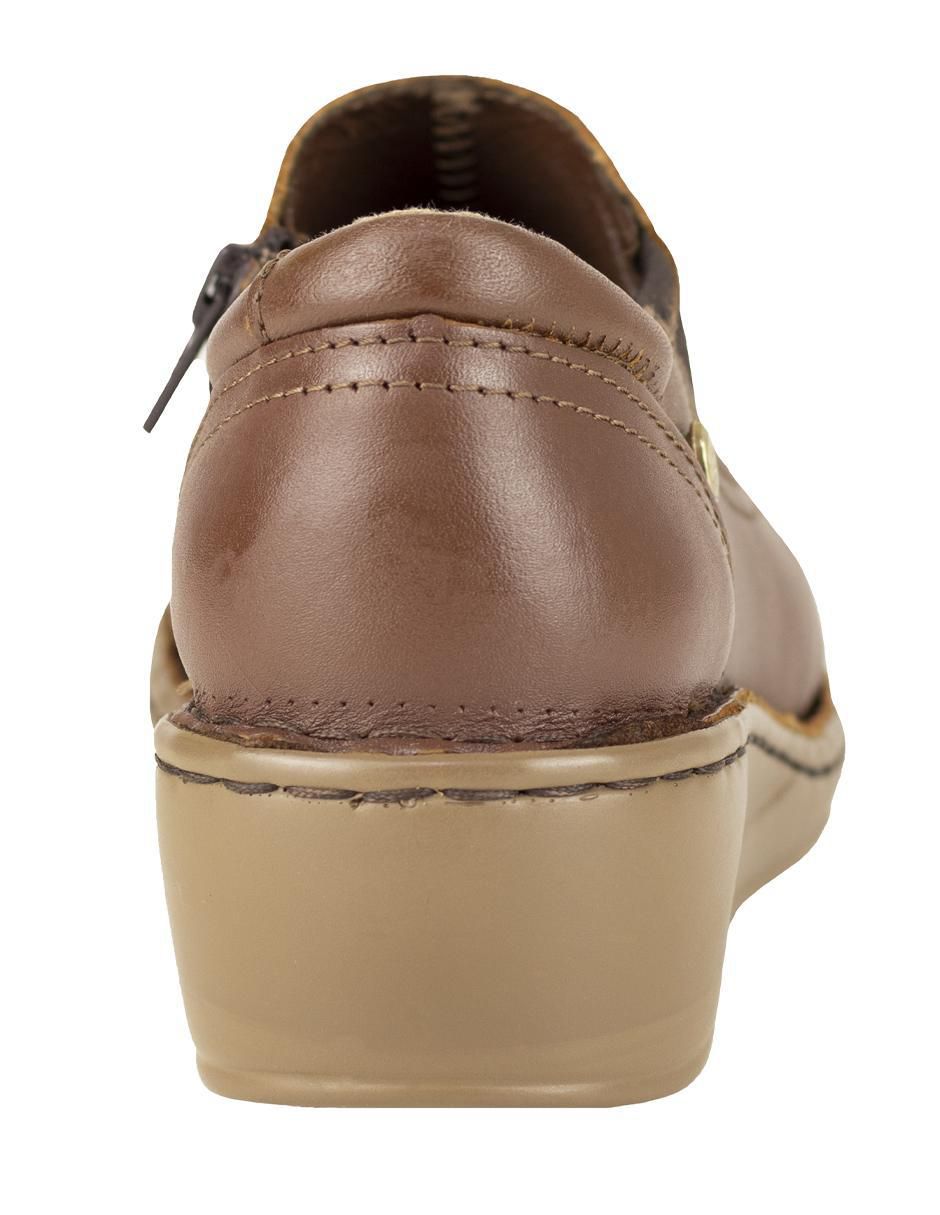 Zapato de plataforma lobo solo punta medio puntal