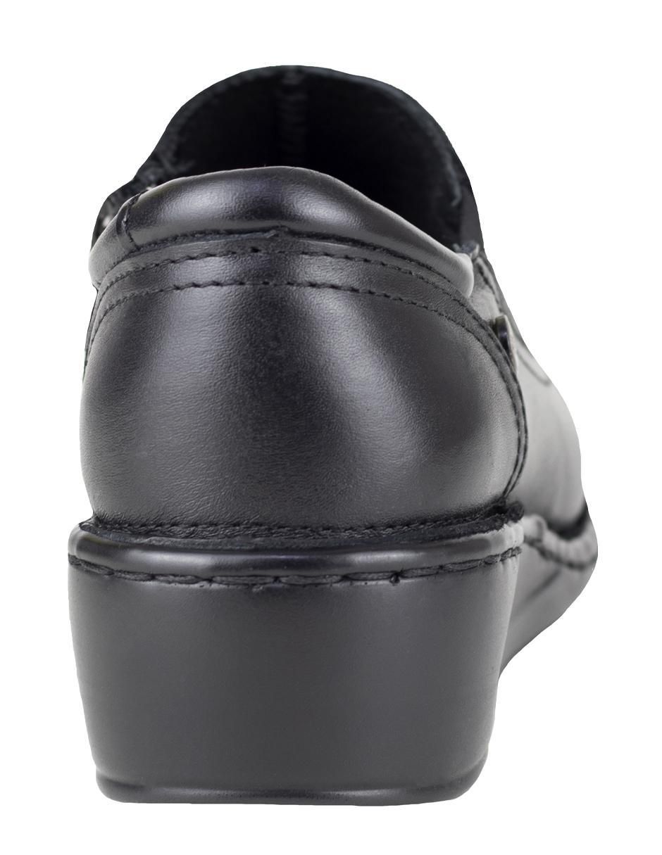 Zapato de plataforma lobo solo punta redonda