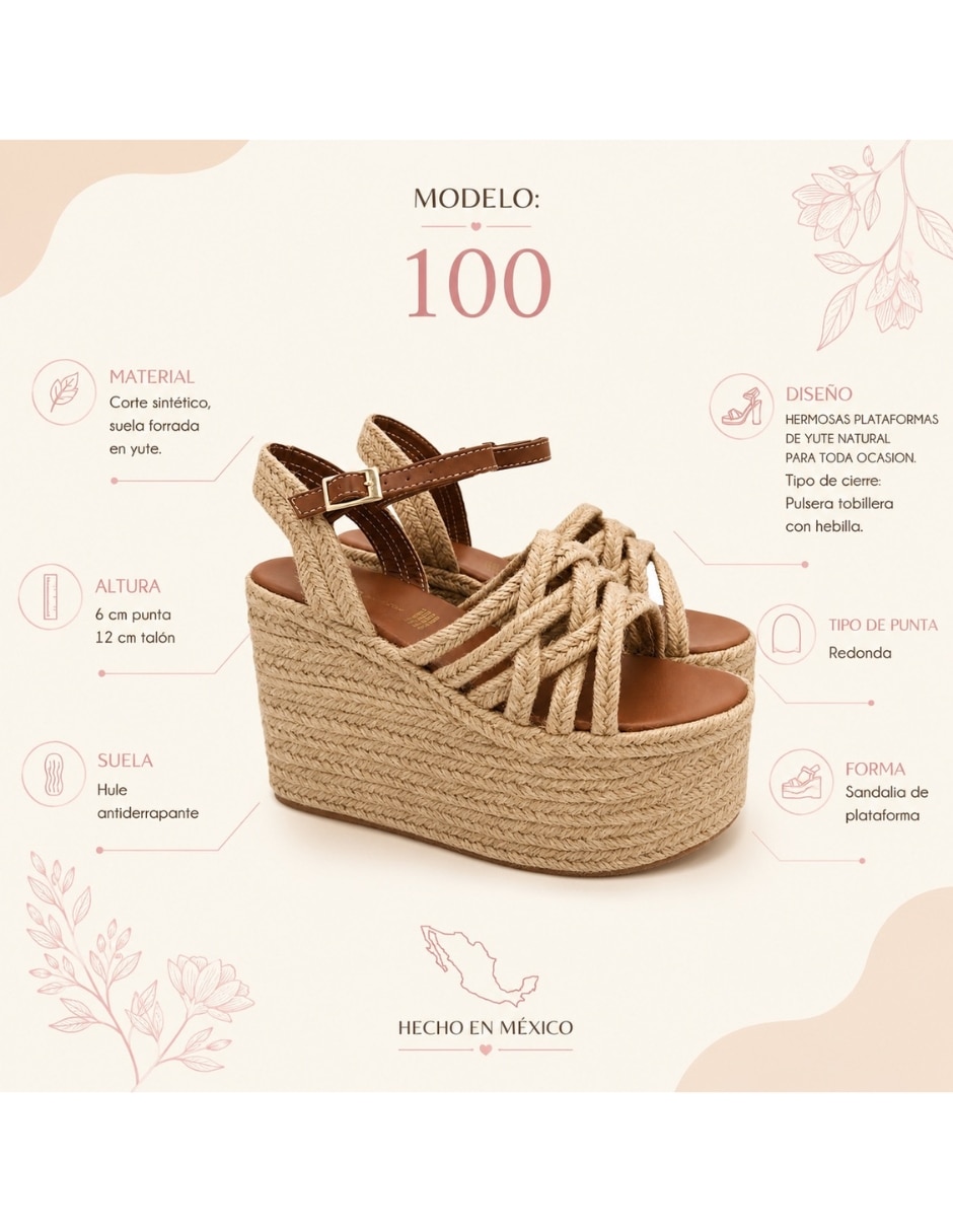 Sandalia para mujer 6