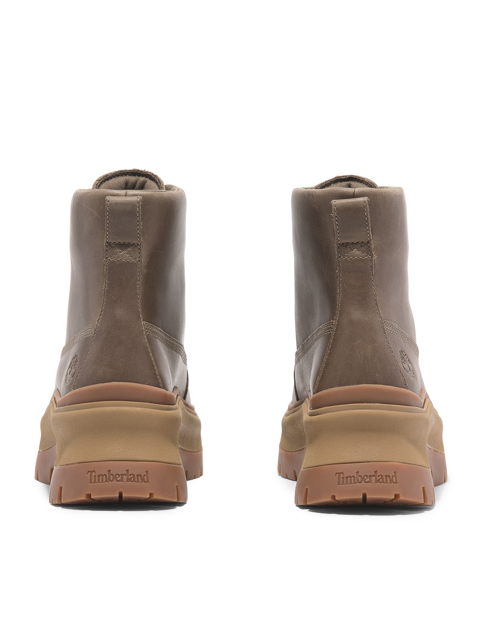 Bota arriba del tobillo de piel para mujer 5