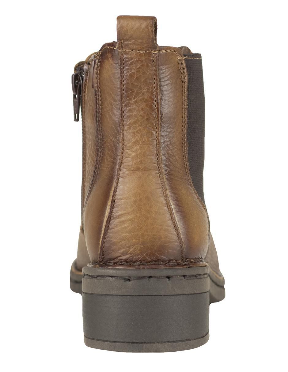 Bota arriba del tobillo Lobo Solo de piel para mujer