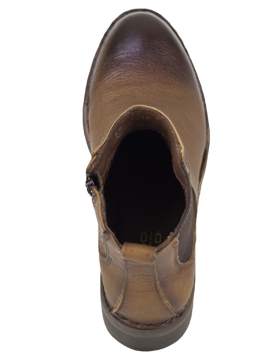 Bota arriba del tobillo Lobo Solo de piel para mujer