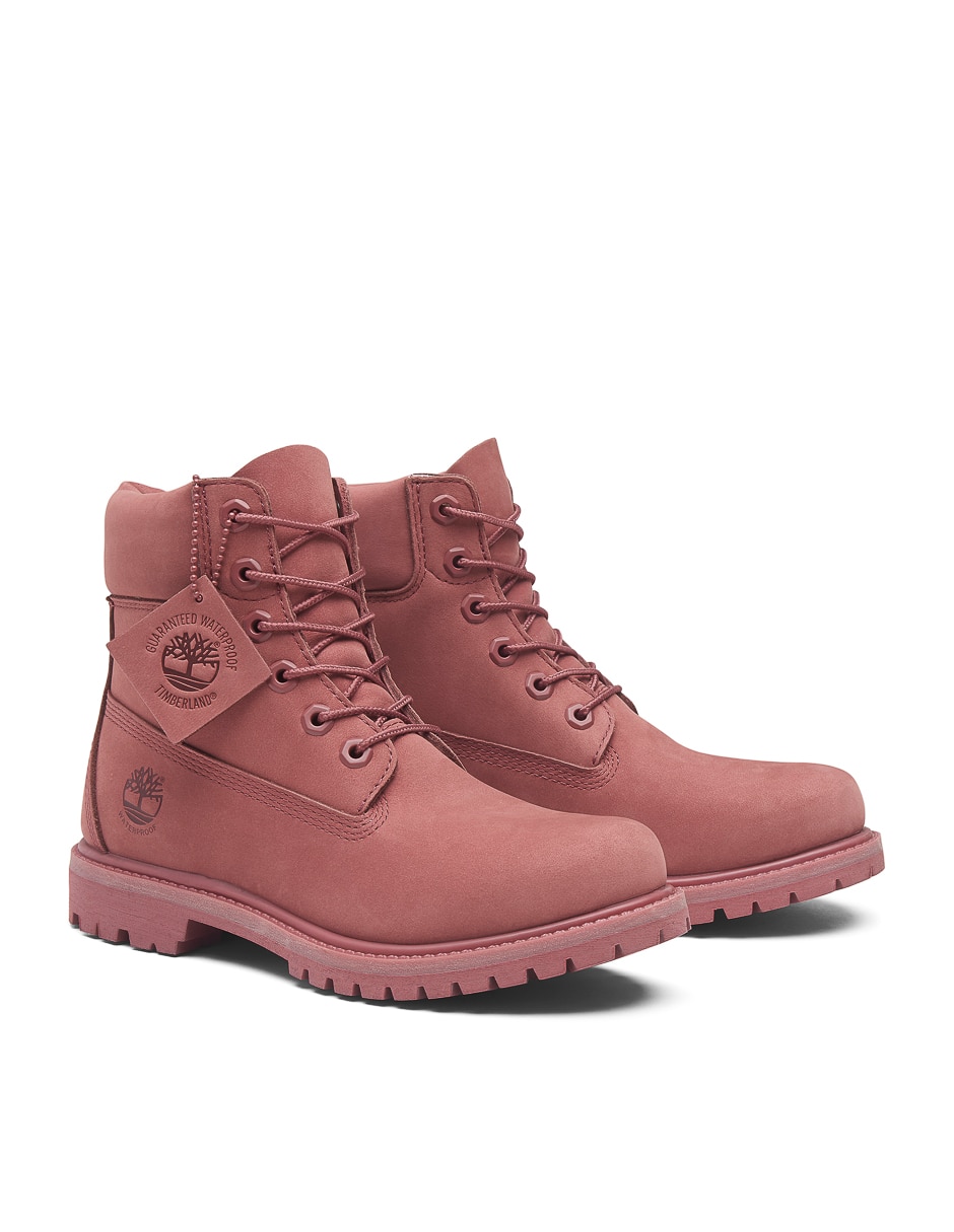 Bota arriba del tobillo Timberland de piel para mujer