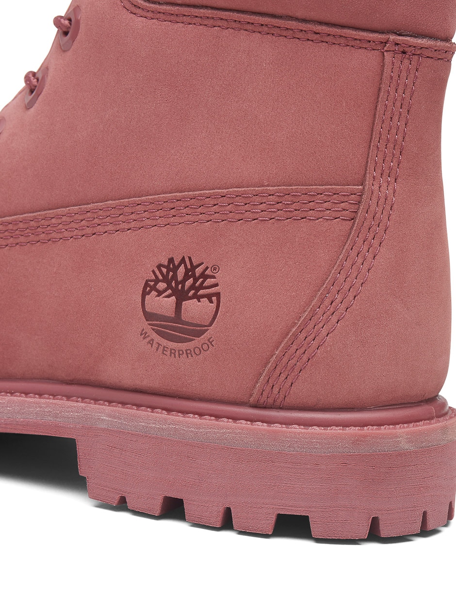Bota arriba del tobillo Timberland de piel para mujer