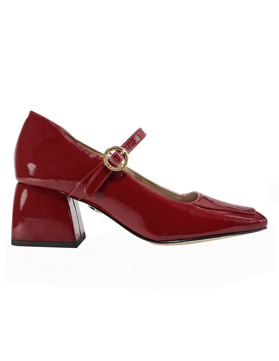 Zapatilla de piel regina romero mati 50 4