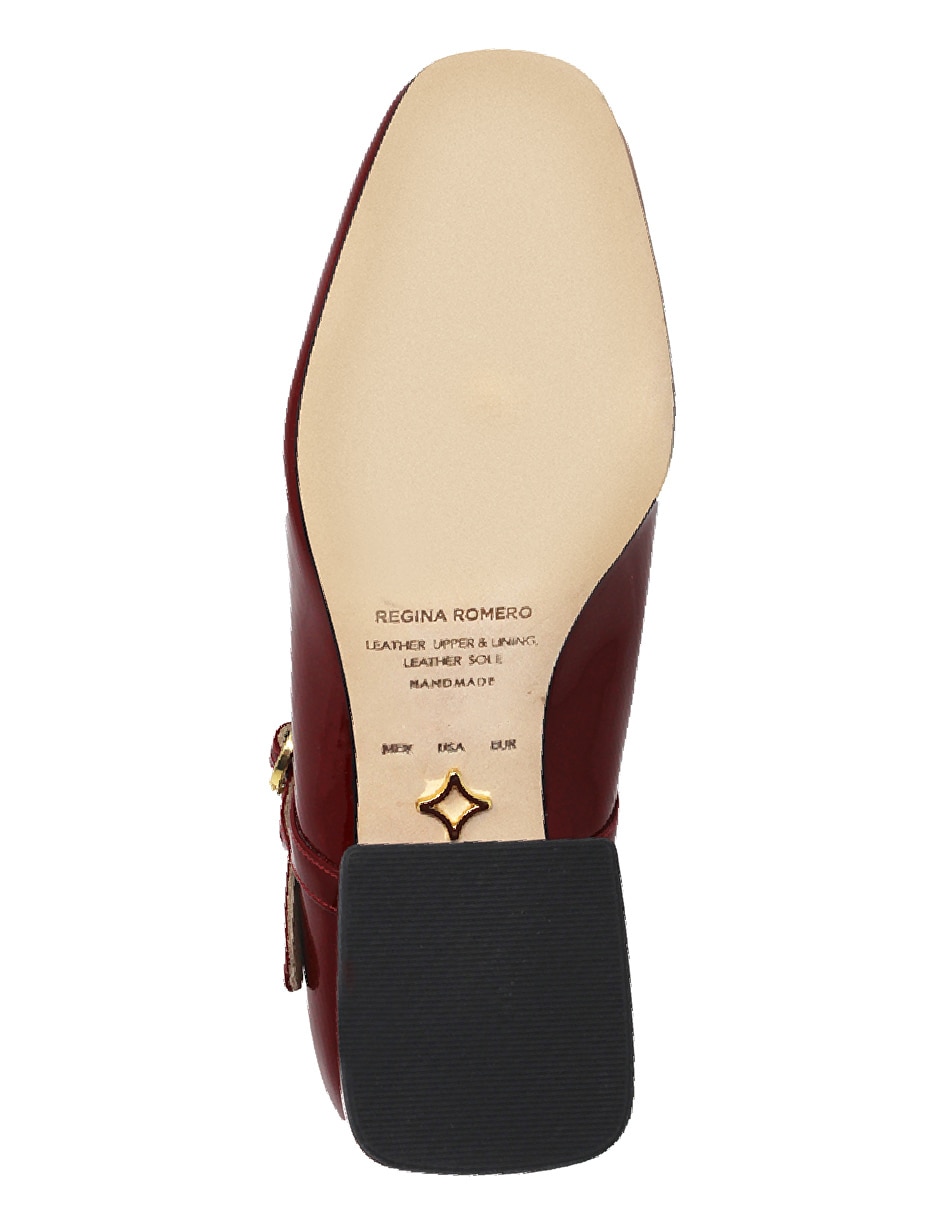 Zapatilla de piel regina romero mati 50 7