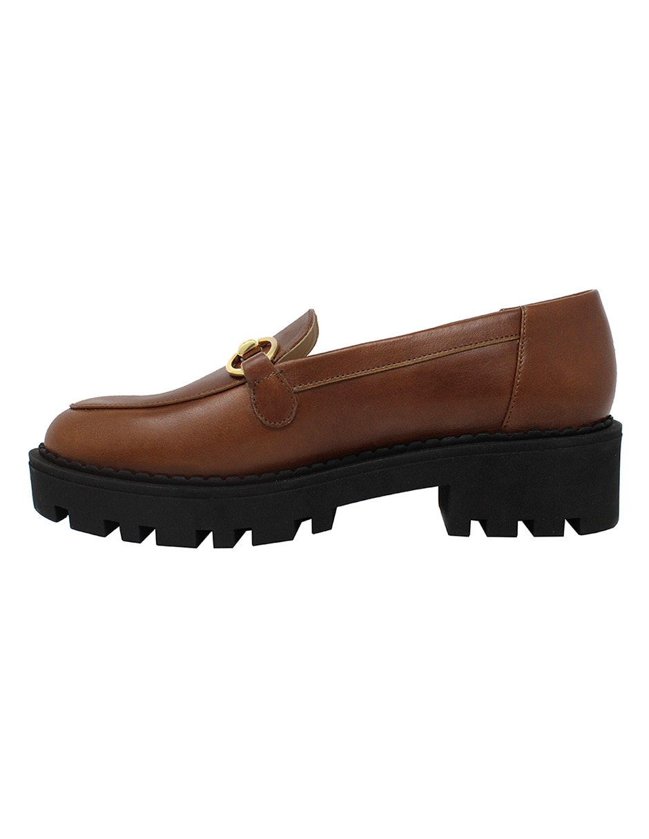 Mocasín judy sport de piel para mujer