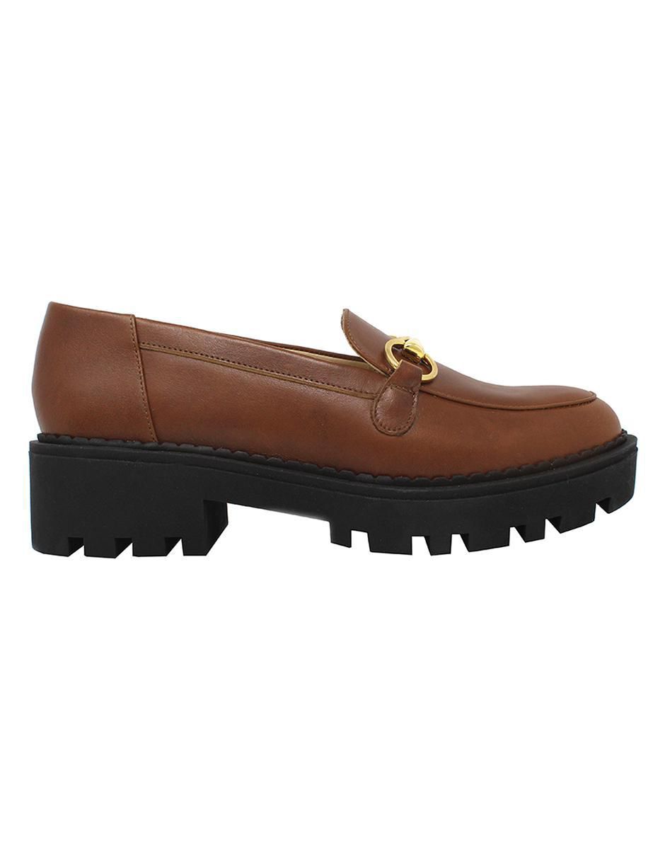 Mocasín judy sport de piel para mujer