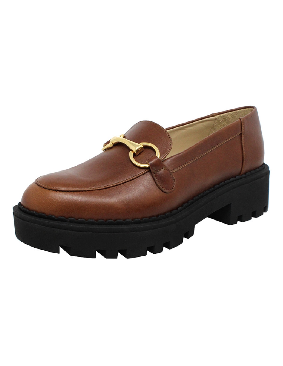 Mocasín judy sport de piel para mujer