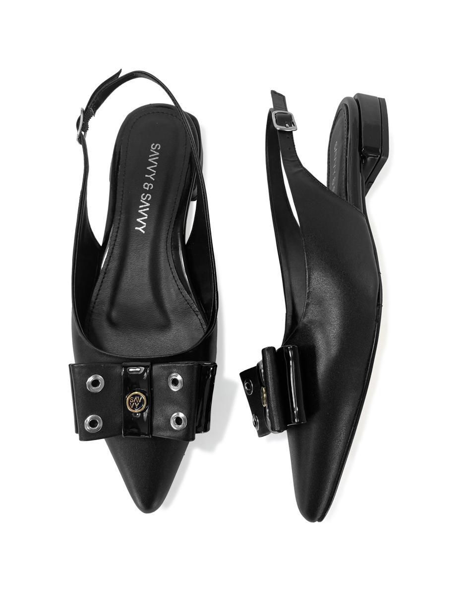 Balerinas de piel para mujer 6