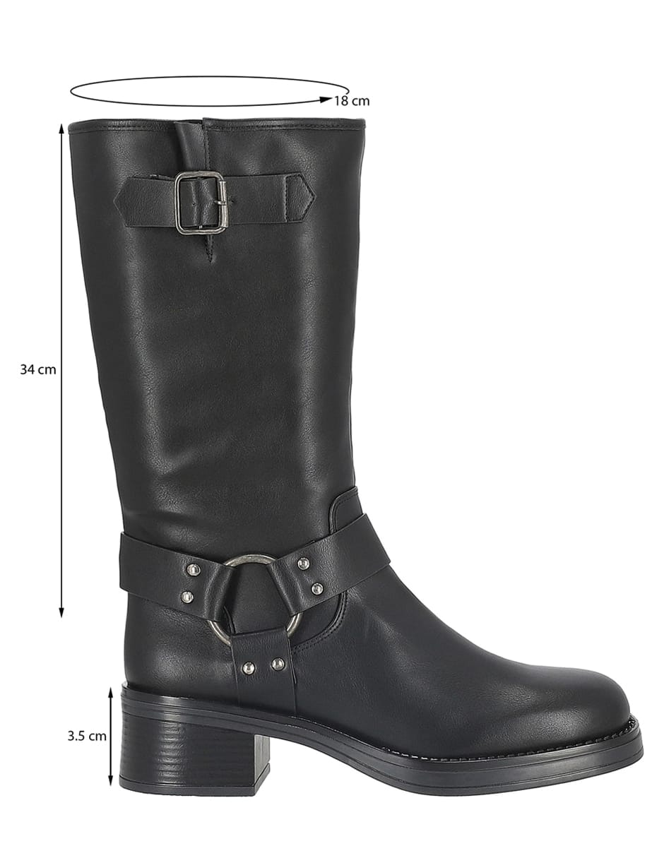 Bota media pierna para mujer 7