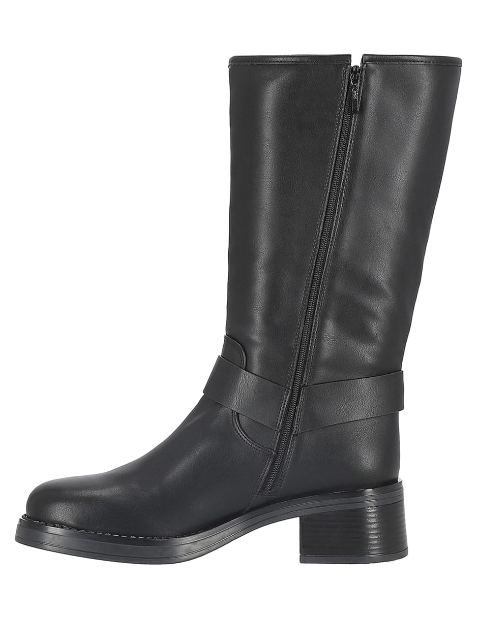 Bota media pierna para mujer