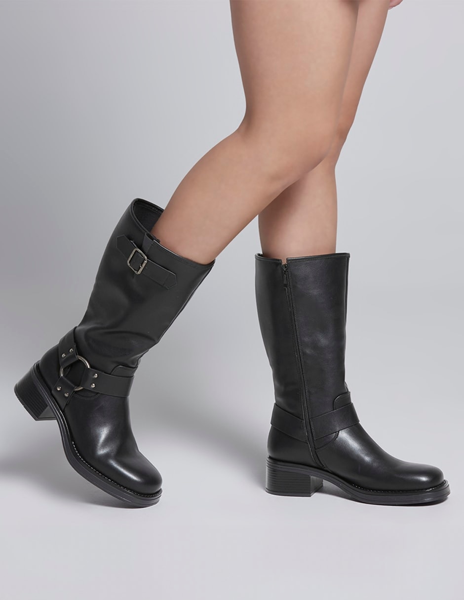 Bota media pierna para mujer 8