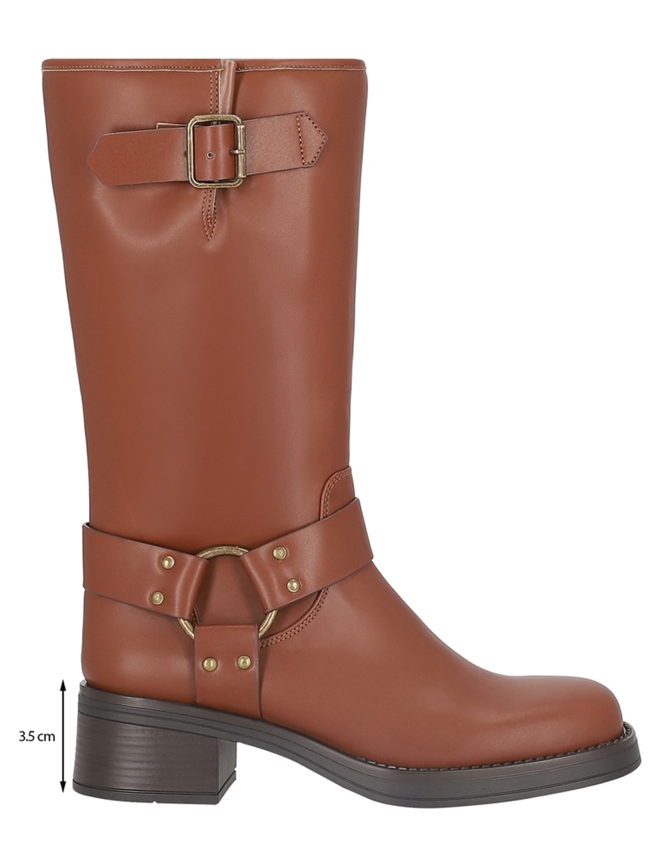 Bota media pierna para mujer 6