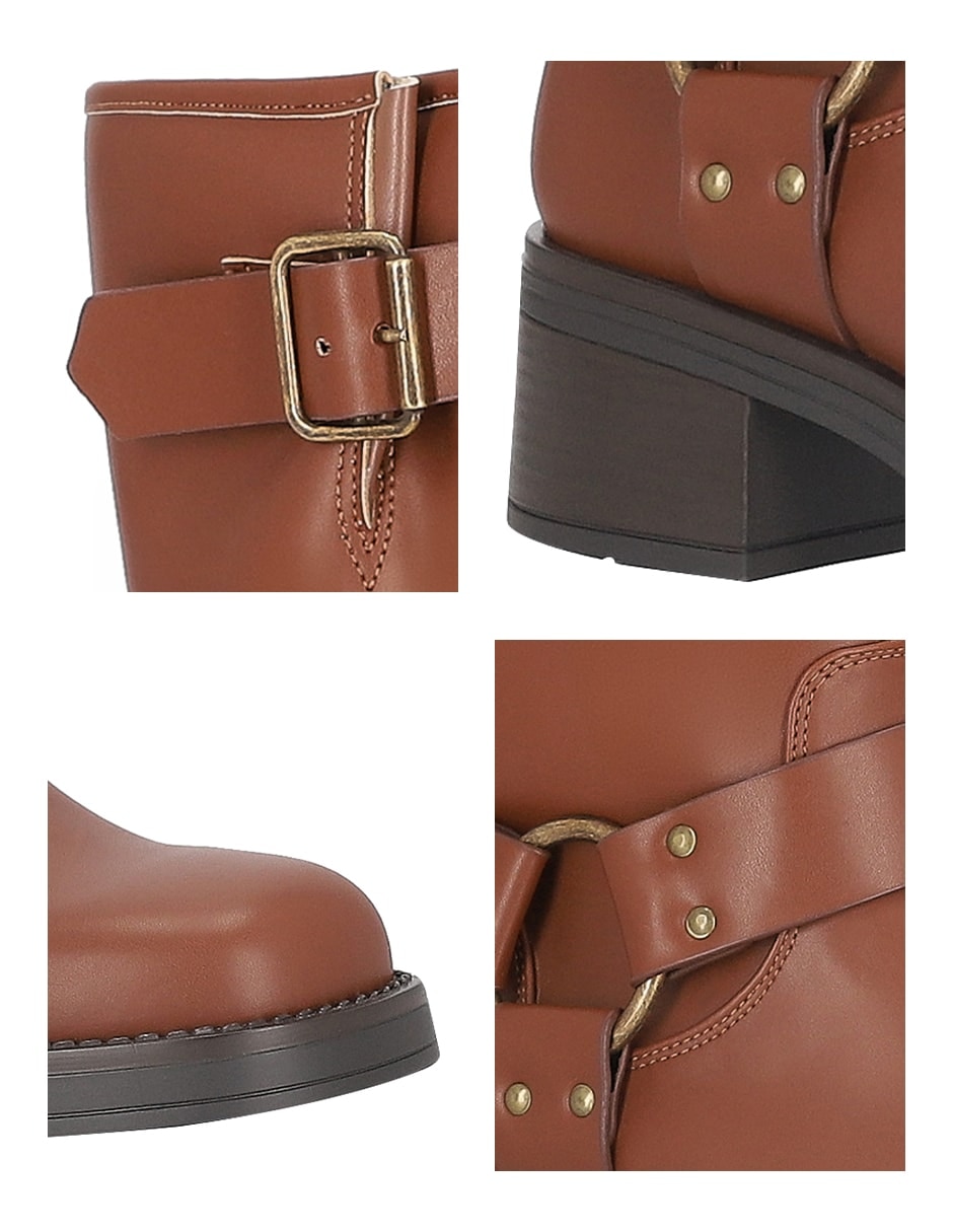 Bota media pierna para mujer 7