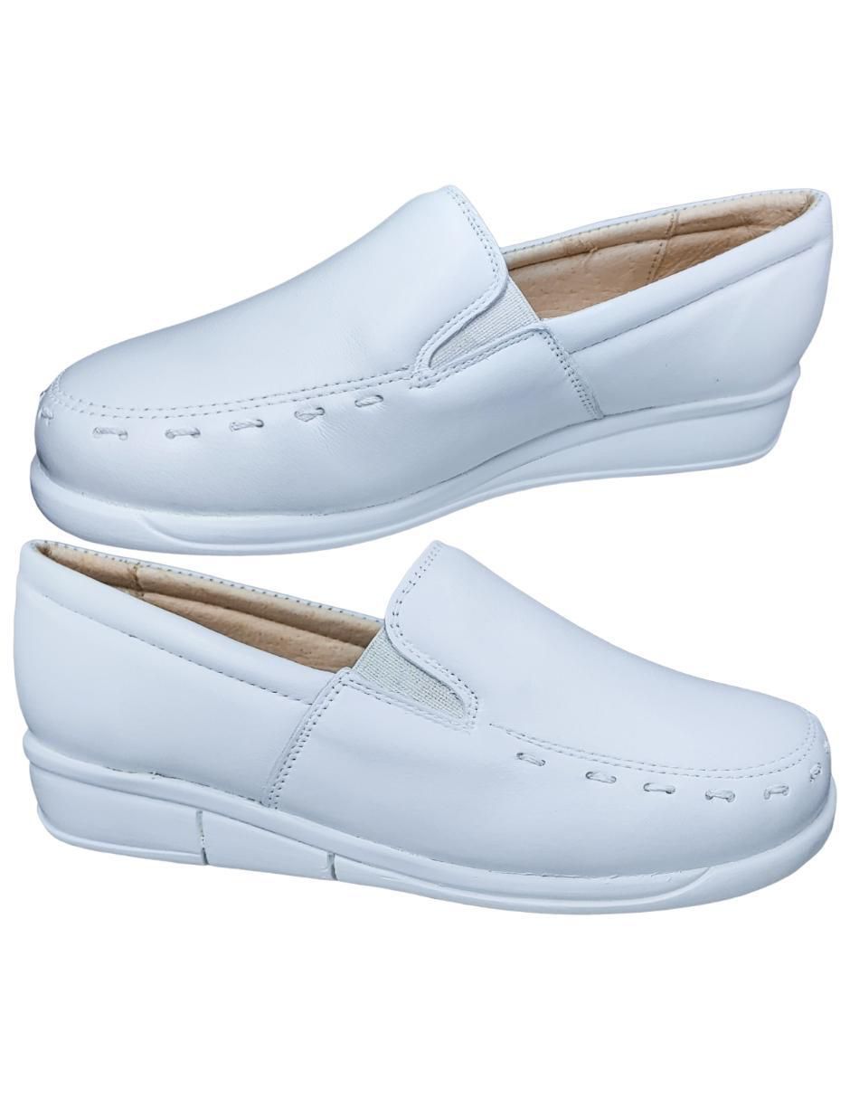 Mocasín de piel para mujer 6