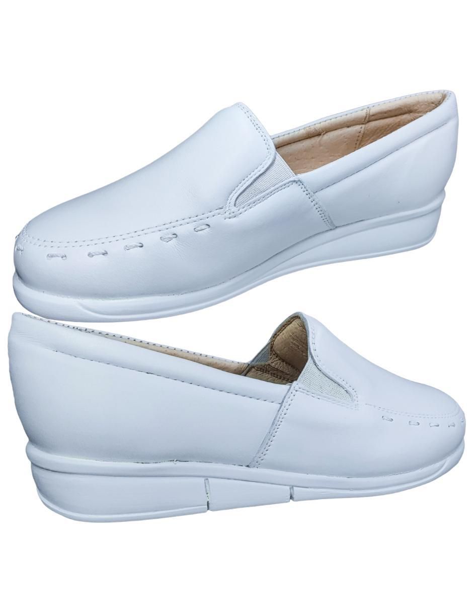 Mocasín de piel para mujer 7